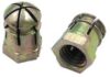 Муфта металлическая (сталь) M 6 х 12  распорная с шариком (15000/1000 шт), цинк жёлтый, картон 35.5х25.5х15 см