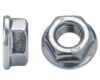 Гайка шестигранная М 4, с фланцем, DIN 6923, к.п. 8.0 (1000 шт), цинк белый