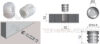 Муфта пластиковая Ø 6.0 /10.8 х 12.0, распорная, под ЕВРО-винт Ø 6.1-6.3 (глухая)(20000/1000 шт), PA (нейлон), картон 39х35х22 см