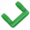 Соединитель U-образный Ø 8 / 30 х 40 мм, скрытого крепления панелей (4000/200 шт), 202 зеленый лист RAL 6002, картон 40х30х48 см