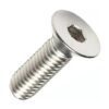 Винт с метрической резьбой  M 6.0 x  40, DIN 7991 (DIN-EN-ISO 10642), нерж.ст., вн/ш S4 нерж. ст. A2